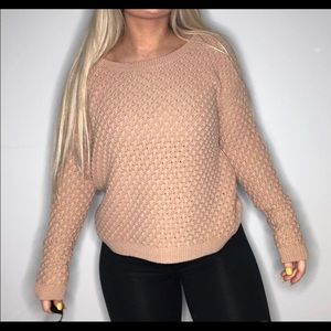 Old Navy Camel Knit Sweater